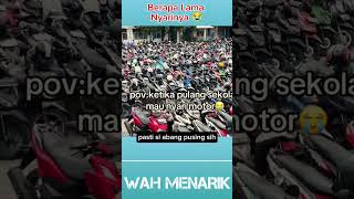 KETIKA MAU NYARI MOTOR TAPI YANG PARKIR TERLALU BANYAK