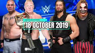 Brock Lesnar, Cain Velasquez to meet at WWE Crown Jewel 2019October 2019