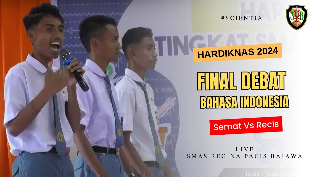 Seru Final Debat Bahasa Indonesia Sma Regina Pacis Vs Seminari