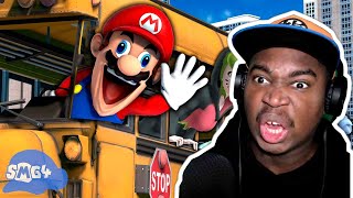 SMG4: Mario's Bus Trip | SMG4 LIVE REACTION