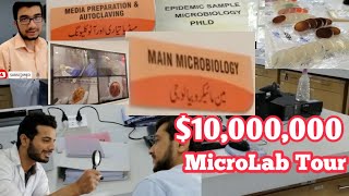 Microbiology Laboratory Tour | Fully Automated Machines