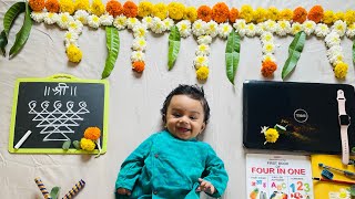 Dasara theme baby photoshoot/दसरा बेबी फोटो /baby photoshoot at home /dasara theme