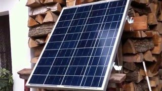 Ostrovní fotovoltaický solární systém 12V/80Wp