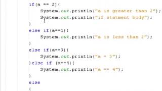 12 else if statements in java Learn computer programing in urdu hindi