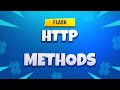 Flask Tutorial #4 - HTTP Methods