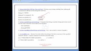 String Manipulation (Java) || Part-3