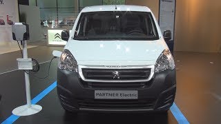 Peugeot Partner Electric L1 Panel Van (2017) Exterior and Interior