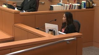 Maya Millete's sister on witness stand for second day. Larry Millete's father removed from courtroom