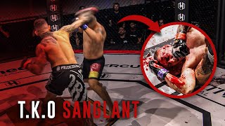 DEMOLIR SON ADVERSAIRE EN GROUND AND POUND (FULL FIGHT) | JEANGUILLAUME vs SEVERAC | HEXAGONE MMA 10