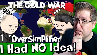 History Noob Watches OverSimplified - The Cold War (Part 1) | Some INTENSE History! [Reaction]