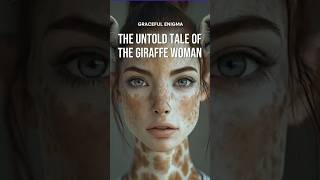 Graceful Enigma: The Untold Tale of the Giraffe Woman #amazing #animalfusion #animalhybrids