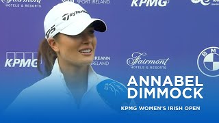 Annabel Dimmock reflects on an emotional KPMG Women’s Irish Open win