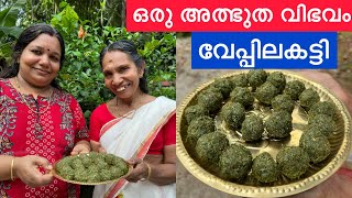 അത്ഭുത ഗുണമുള്ള വേപ്പിലകട്ടി ഇനി എളുപ്പത്തിൽ | സദ്യയിൽ നിന്ന് മാഞ്ഞു പോയ വിഭവം | Veppilakatti |