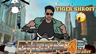 DHOOM 4 animated trailer || Tiger Shroff || Hrithik Roshan  || NikoLandNB