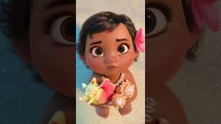 ベビーモアナ🌺🏝🐚｜モアナと伝説の海｜Disney+ (ディズニープラス）#Shorts