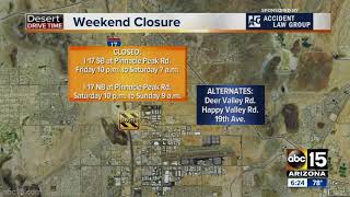 Weekend Traffic Alert (June 21-24): Three Valley freeways will have closures