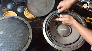 ជួសជុលអូប៉ាល័រធុងបាស how to repairing loud speaker