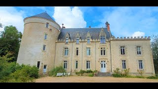 1,695,000euro. Elegant Chateau steeped in history with Anglin River Flowing through Spacious Grounds