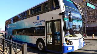 2017 Alexander Dennis Enviro500 SuperLo Demo @ New Jersey Transit Headquarters