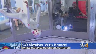 Sydney Kennet Claims Bronze In Indoor Skydiving Championship