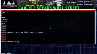 SHELL scripting: Exclude from range [0-9]