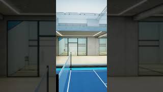 Iconic Modern Premium Commercial Badminton Play Area Architecture Design... #shorts #interiordecor