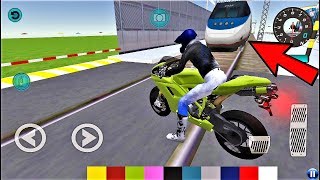 SUPER BIKE VS Bullet Train POLICE Car Driving School- Best Android Gameplay HD #22
