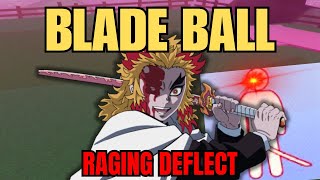 The Raging Deflect Experience | Blade Ball Roblox