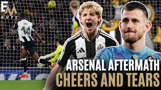 NUFC ARSENAL AFTERMATH | CHEERS AND TEARS | ONE FOOT IN THE FINAL?