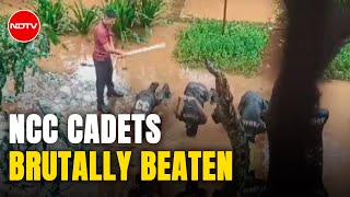 NCC Cadets, Face Down In Puddle Amid Rain, Thrashed By Senior