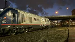 1-16-23: Amtrak 306 in downtown Saint Louis