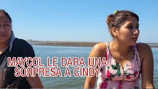 MAYCOL llevo a SINDY a la Playa ella tenía un antojo