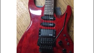 My newest.. old red guitar.. I’ll play it for you soon.. vantage 718dt-1