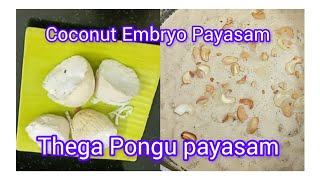 Variety pongu payasam  തേങ്ങാപൊങ്ങു കിടിലൻ പായസം