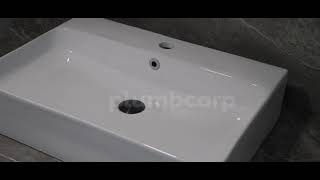 Aqua Ceramic Bathroom Basin Klassico. Aqua k404