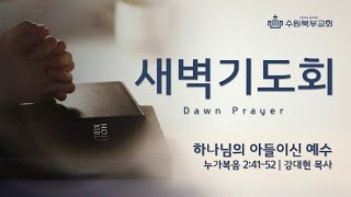 [수원북부교회] 2025년 2월 13일(목) 새벽기도회 | 하나님의 아들이신 예수 | 눅 2:41-52