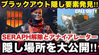 【ブラックアウトの秘密】隠し要素！アナイアレーターの場所とSERAPHの解除方法大公開！ #BO4 #blackout #隠し要素