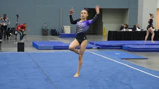 Alexis Jeffrey - Floor Exercise - 2018 Women's Junior Olympic National Championships