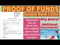 Proof of Funds | Express Entry Canada | Sample Bank Letter