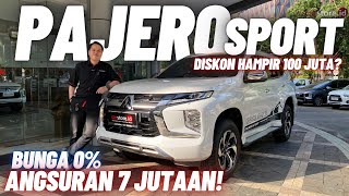 Beneran Diskon apa Hampir 100 Juta⁉️Review Mitsubishi Pajero Sport Dakar 2.4 Diesel 4x2 Terbaru 2024