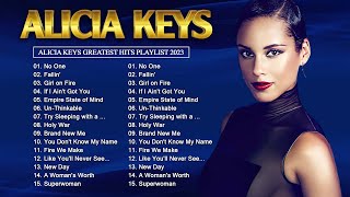 The Best Of Alicia Keys - Alicia Keys Greatest Hits Songs Of All Time 2023