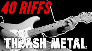40 Best Thrash Metal Guitar Riffs (4K)