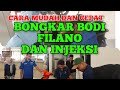 Bongkar Injektor FILANO DAN Bongkar bodi belakang full