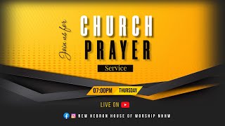 CHURCH PRAYER SERVICE | 07:00 PM -- 09:00 PM | Dt: 23-01-2025 |