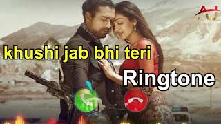 Khushi Jab Bhi Teri Song || Jubin Nautiyal || Ringtone 2021 || New Hindi Ringtone || Ankur Verma ||