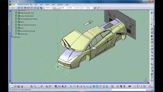 65. CATIA와 자동차 모델링 - 베이스 메쉬 만들기