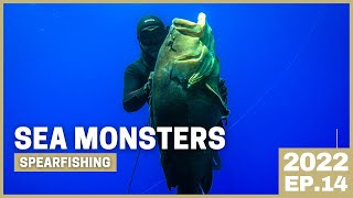 SPEARFISHING GIANT GROUPERS IN THE MEDITERRANEAN SEA 💥 DEEP DIVING TECHNIQUE 💥 [2022 EP.14]