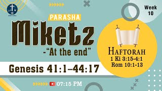 SHABBAT SERVICE | PARASHA MIKETZ | PAS. JOHN RUBAN | 27.12.2024