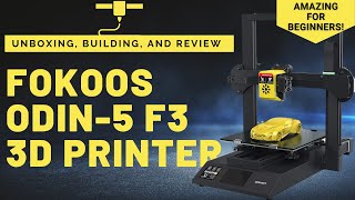 The BEST 3D Printer for BEGINNERS?! | FOKOOS ODIN-5 F3 | 3D Printer Review