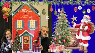 COSTCO GIANT Advent Calendar 24 FULL SIZE Holiday Treats Box Opening & Review